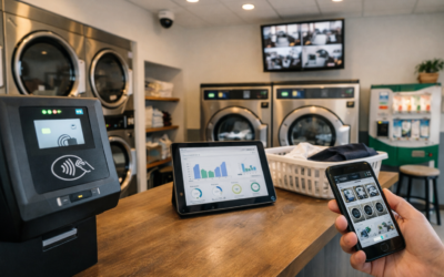Laverie automatique connectée