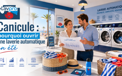 Canicule : pourquoi ouvrir une laverie automatique en été